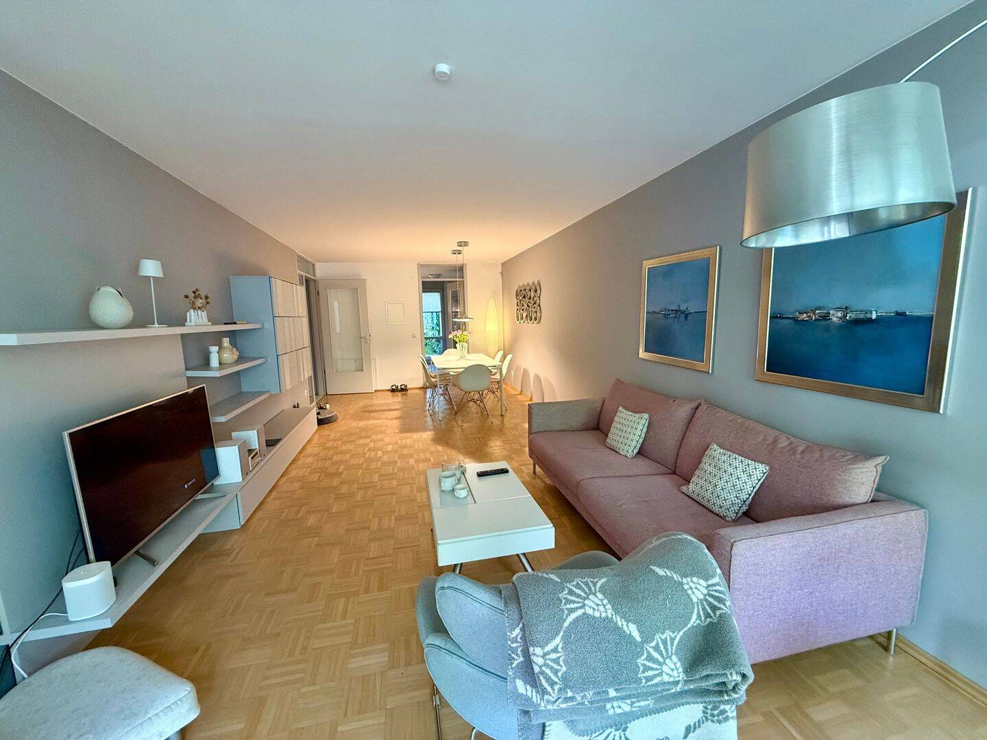Möblierte 4-Zimmerwohnung mit Balkon & Garten (befristet) – Karlsruhe – Vorschaubild 5