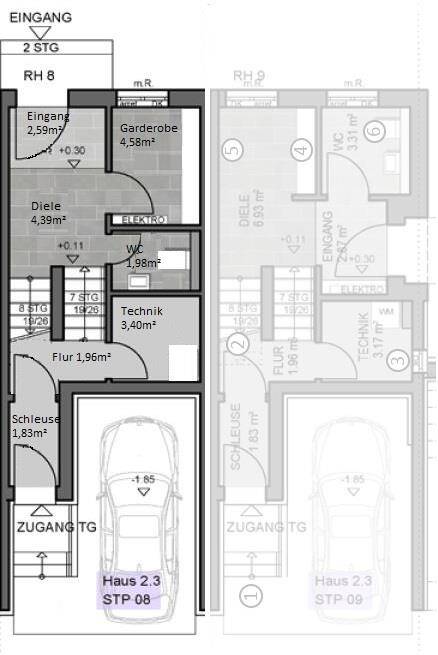 - Wohnen in Traumlage - Roof-Top-Townhouse in unmittelbarer Donaunähe im Marina Quartier – Regensburg – Vorschaubild 4