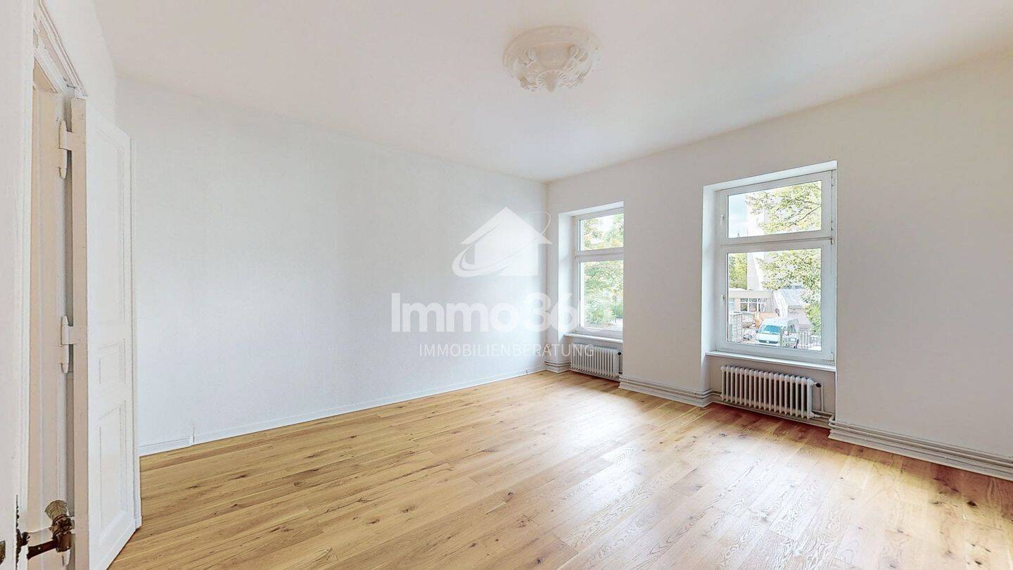 Bezugsfreie Altbauwohnung mit Parkettboden – Berlin – Vorschaubild 2
