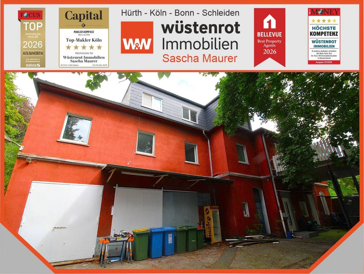 Handwerker aufgepasst! Wohn- Geschäftshaus mit drei Einheiten plus Lager und Garage. Top Grundstück! – 46047 Oberhausen – Bild 1 von 9