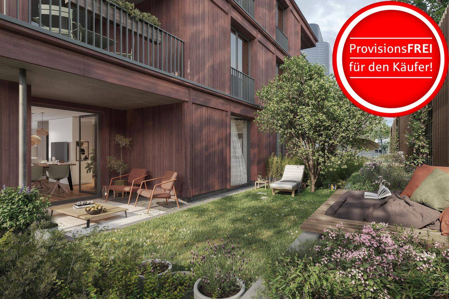 Urban Leben - Ruhig Wohnen mit Privatgarten