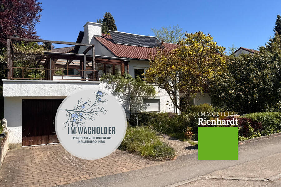 Freistehendes Einfamilienhaus in Allmersbach im Tal – Allmersbach im Tal – Bild 1 von 9