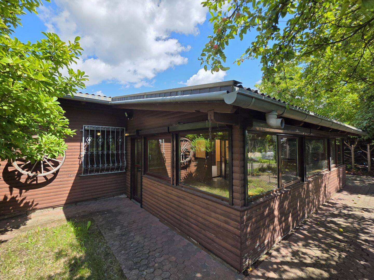 Bungalow als Bestand auf 1.253m² + Baugrundstück 819m² + 8.497m² Grünfläche – Am Mellensee – Vorschaubild 8