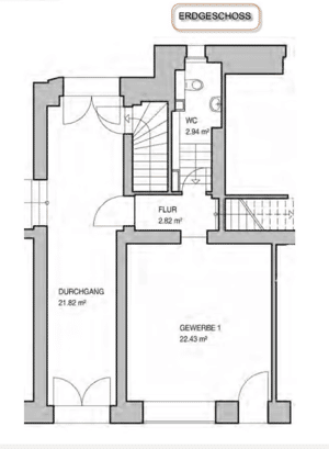 Nahe Bundesplatz: Altbau mit Wohn- und Gewerbefläche unter einem Dach – 12161 Berlin – Vorschaubild 4