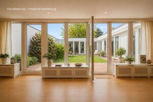 Sonniger Atrium-Bungalow mit Zimmerpotenzial, Teilkeller + Garage, Nähe International School! – 22609 Hamburg – Vorschaubild 5