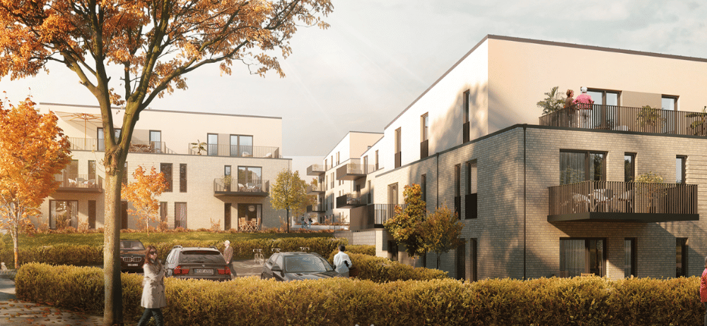 Großzügige Zwei-Zimmer-Wohnung mit hochwertiger Ausstattung, Küche und Stellplatz in Achim – Achim – Vorschaubild 2