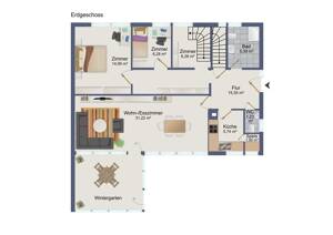 Charmanter Bungalow - solide Bauweise in guter Lage – 64297 Darmstadt – Vorschaubild 2