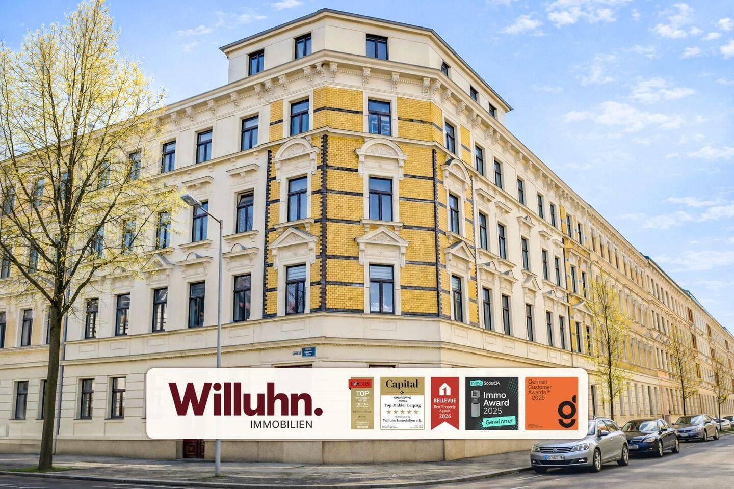 Charmante Dachgeschoss -Maisonette | 3 Zimmer | Balkon und Gäste-WC – Leipzig – Bild 1 von 9