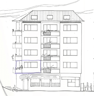 Kompakte Wohnung in gefragter Lage von S- Süd inkl. großer Terrasse und Balkon sowie Etagenheizung – 70199 Stuttgart – Vorschaubild 6