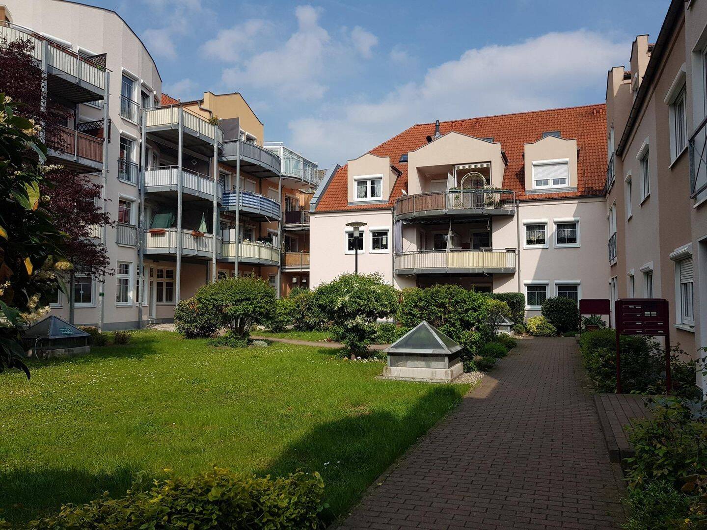 Wohnpark Engelsdorf , 1 Zimmer Appartement - mit Stellplatz, Balkon, Duschbad