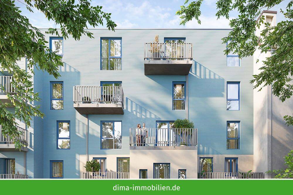 Moderne DG-Maisonette nähe Volkspark mit Süd-Balkon, 2 Bädern, Aufzug, Garage u.v.m. – Leipzig – Vorschaubild 6