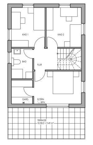 Charmantes Neubau Einfamilienhaus inkl. Grundstück in rückwärtiger Lage! – 22399 Hamburg – Vorschaubild 5