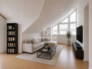 *** Viel Raum für Ihre Wohnideen: 132 m² Dachgeschosswohnung + Hobbyraum in ruhiger, grüner Lage *** – 81827 München – Vorschaubild 3