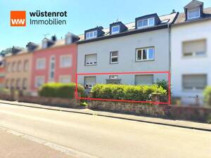 Stilvolles Wohnen im Hochparterre in Trier-West: Gepflegte 3-Zimmer-Wohnung mit Garten und Terrasse