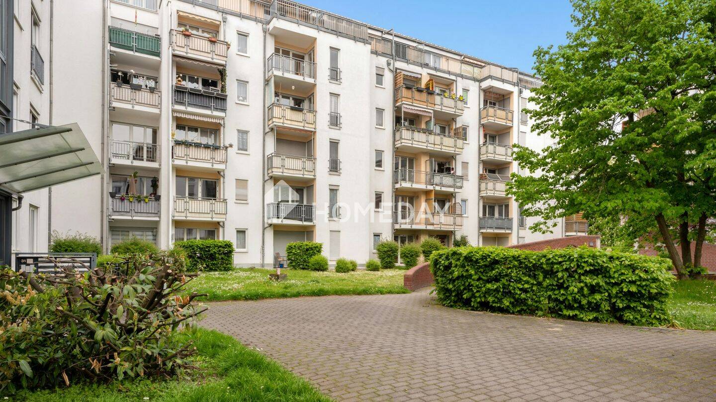 Attraktive 2-Zimmer-Wohnung mit TG & Balkon in beliebter Lage von Leipzig - bezugsfrei ab April – Leipzig – Vorschaubild 3