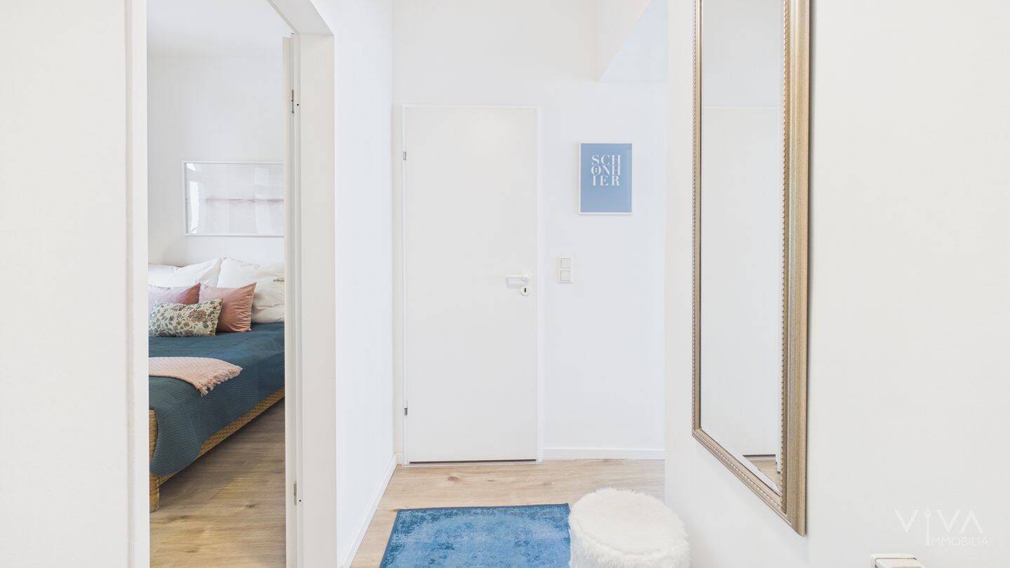 COSY VIBES! Möblierte 2-Zimmer-Wohnung mit EBK in Grafenberg – Düsseldorf – Vorschaubild 5