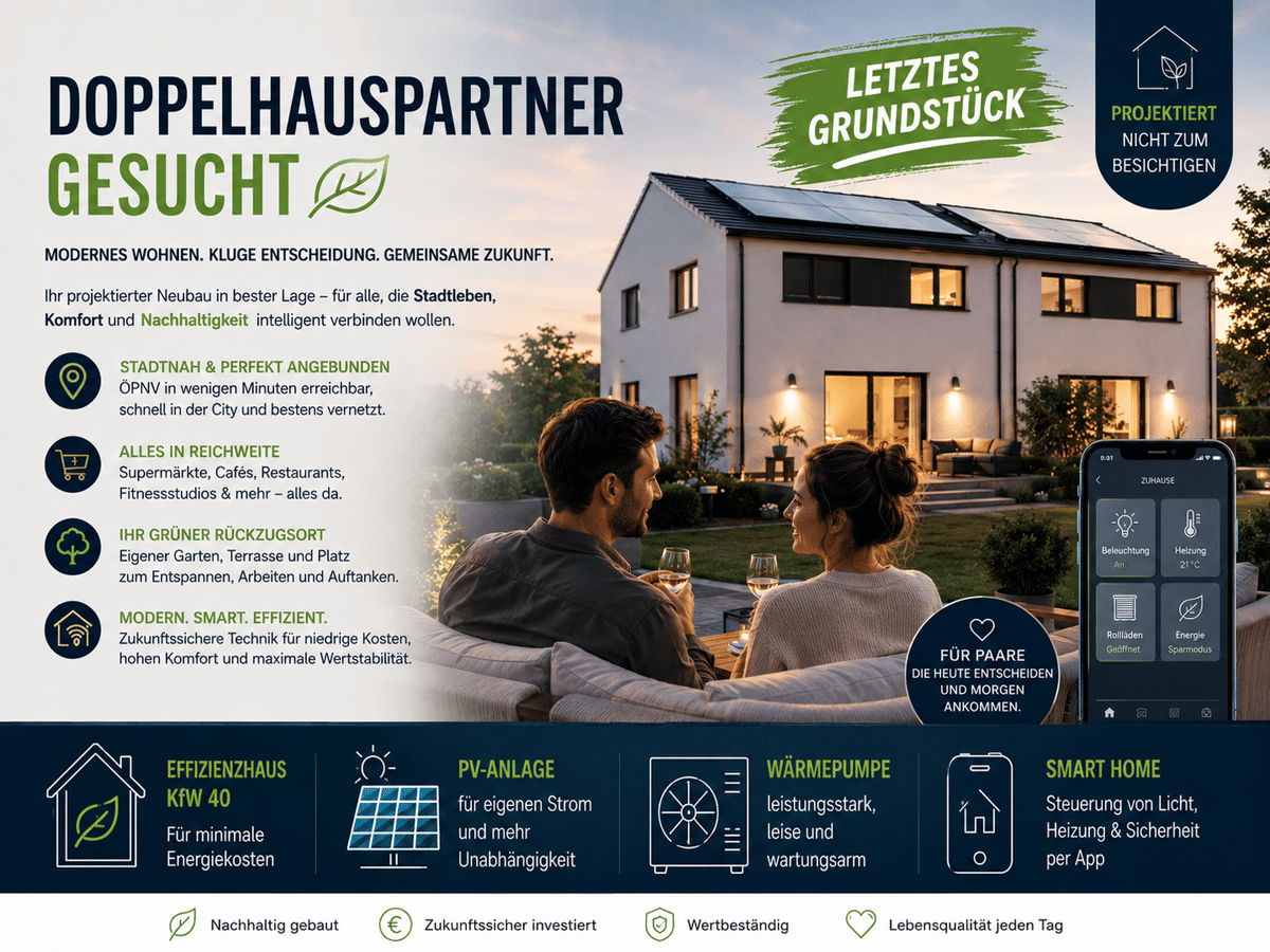 Familientraum - Glücklich leben im Eigenheim – 22393 Hamburg – Bild 1 von 9