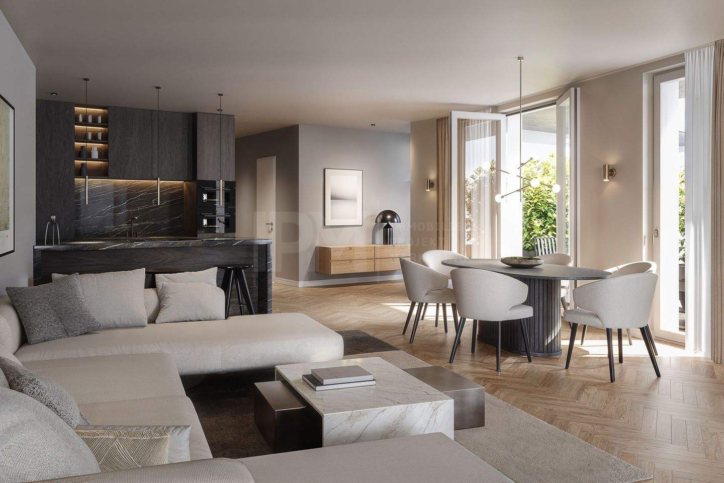 Berlin Mitte: KfW40 Neubau - Ruhige 3-Zimmer-Wohnung mit Balkon zum Innenhof – Berlin – Bild 1 von 8