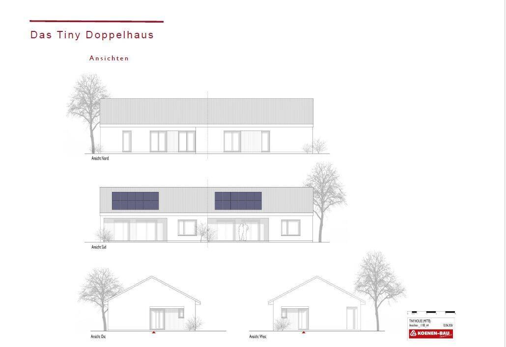 Letzter Bauabschnitt im Wacholderweg I Ebenerdiges "Tiny-Doppelhaus" mit 3-Zimmern und ca. 73 m² in beliebter Wohnlage – Langwedel – Vorschaubild 5