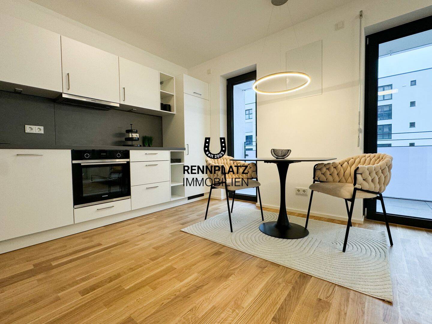 WE5.2 | Möbliertes Apartment mit EBK und Süd-West-Loggia in Regensburg-Ost. Frei ab 01.09. – Regensburg – Vorschaubild 4