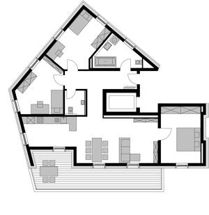 ab 1,0 % Zins - KfW 55 Förderung - Exklusive Neubau Penthouse Wohnung mit großer Dachterrasse – 90763 Fürth – Vorschaubild 5