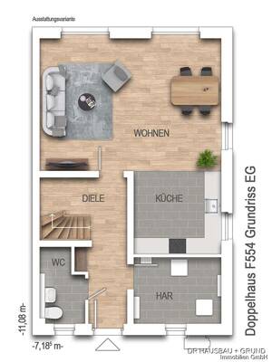 COURTAGEFREI!! Zeitlose Bauhaus-Architektur in familienfreundlicher Lage – 22147 Hamburg – Vorschaubild 4
