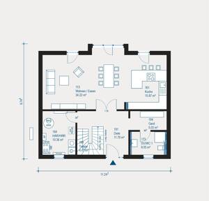 Wunderschönes Einfamilienhaus in Klöln Flittard inkl Grundstück – 51061 Köln – Vorschaubild 2