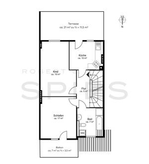 Attraktive Maisonette mit Dachterrasse - Wohnen in begehrter Lage – 28209 Bremen – Vorschaubild 7