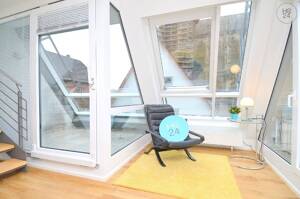 Möblierte 2 Zimmer- Maisonettewohnung mitten in Ulm mit bester Aussicht – 89073 Ulm – Vorschaubild 5