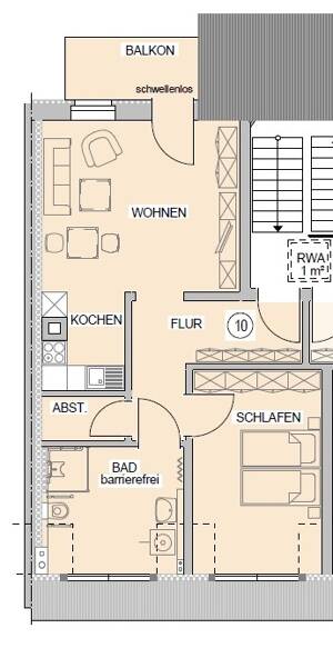 // Hochwertig sanierte Eigentumswohnung als Kapitalanlage // – 4357 Leipzig – Vorschaubild 2