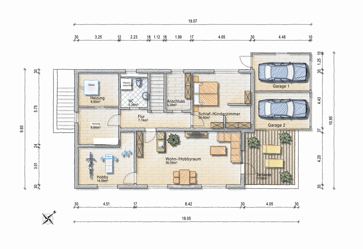 Großzügiges Einfamilienhaus / schick und top saniert / zum Kauf – Schnaittach – Vorschaubild 4