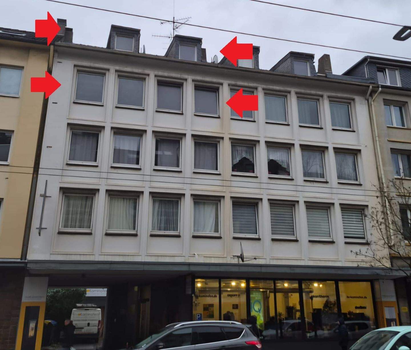 Notverkauf einer bezugsfreien 4 Zimmer-Maisonettewohnung