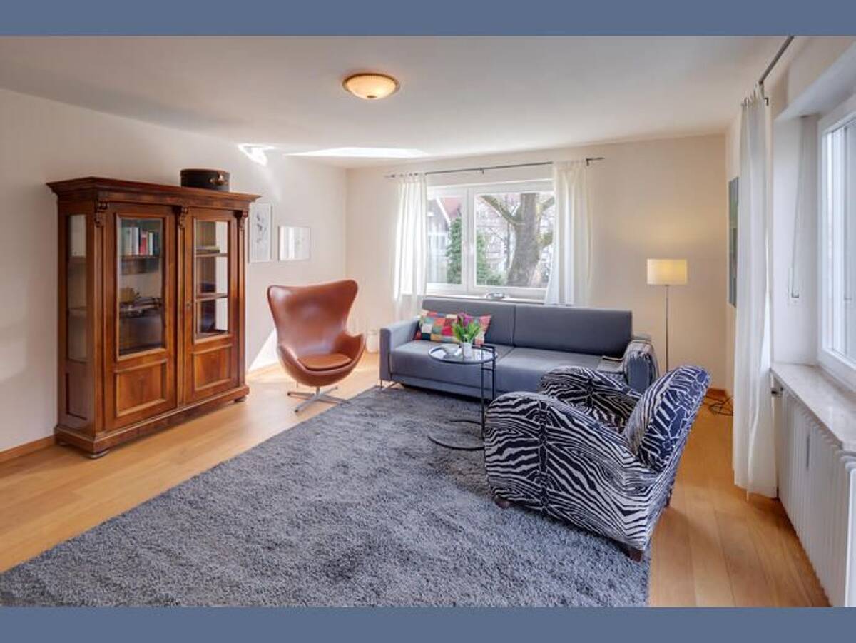 Möbliert: Individuelle, hochwertige 4-Zimmer Wohnung – 81375 München – Bild 1 von 9