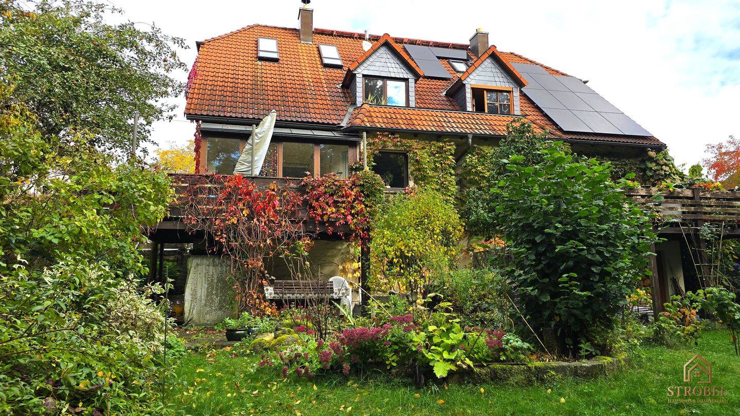 Wohnen im Grünen – charmante Doppelhaushälfte mit großem Garten, Atelier & Sauna in Dresden-Schönfeld – Dresden – Vorschaubild 3