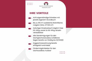 MFH in Hamburg-Wandsbek, bereits aufgeteilt in 8 Einheiten, mit genehmigtem Dachausbau und Balkonen – 22047 Hamburg – Vorschaubild 3