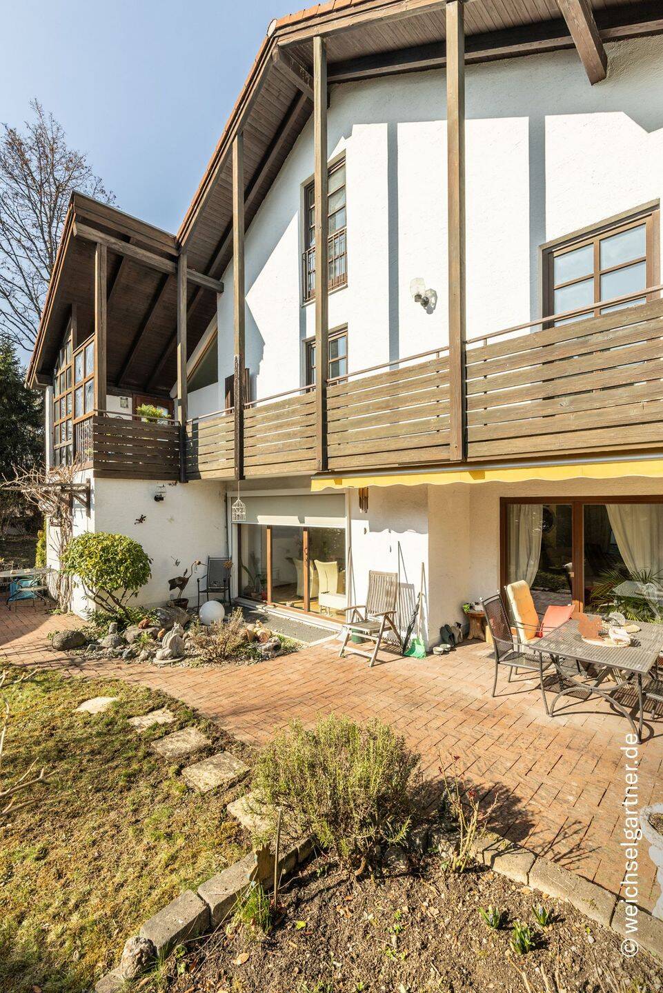 Einfamilienhaus mit Einlieger-Dachstudio und herrlichem Südgarten am Isarhochufer – Grünwald – Vorschaubild 3