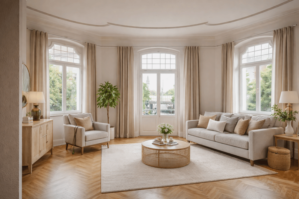 Exklusive 4-Raum-Wohnung mit Aufzug und Balkon – Erfurt – Vorschaubild 9