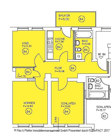 Schöne 3-Raum-Wohnung in Stadtfeld Ost mit Balkon und Stellplatz! – Magdeburg – Vorschaubild 8