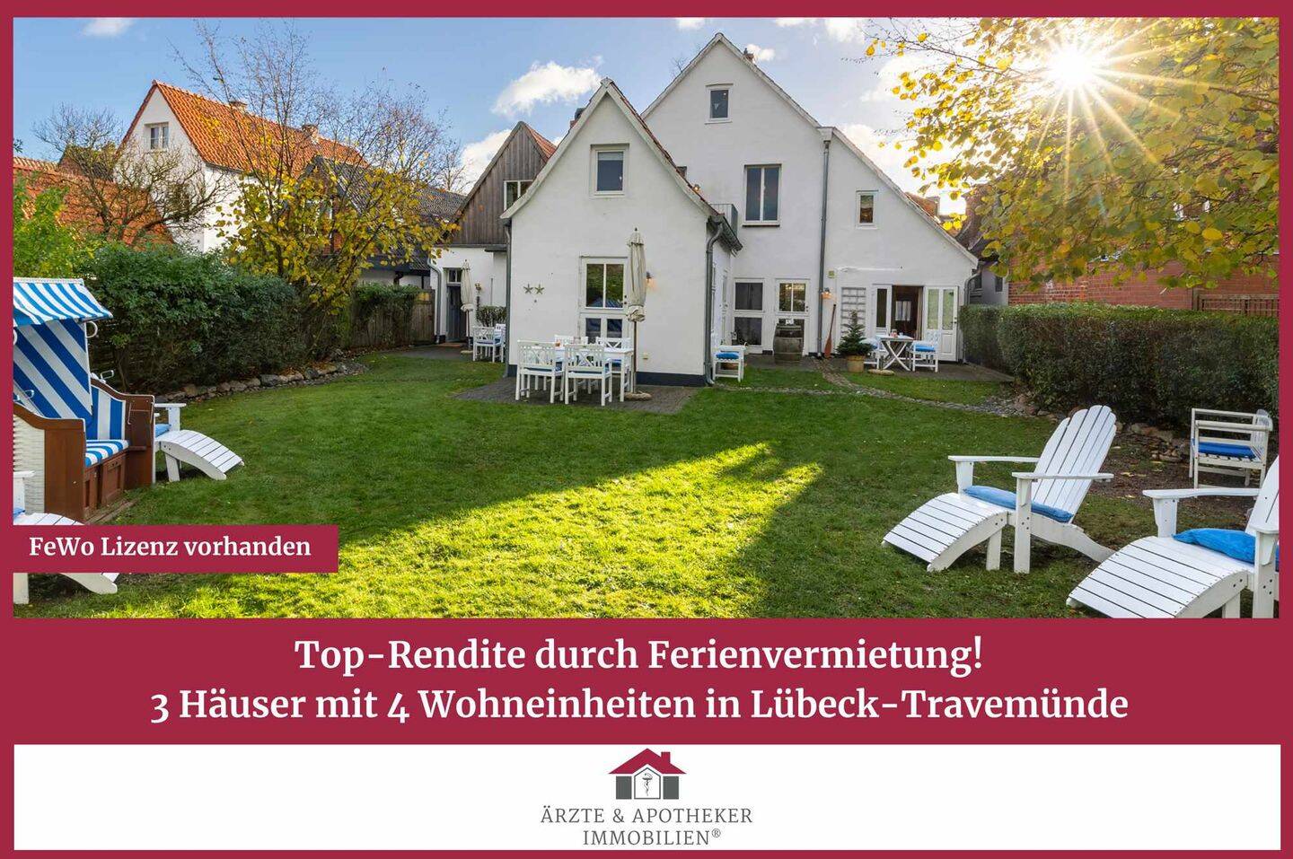 Travemünde Investment & Familie: Mehrgenerationshaus mit optionaler FeWo-Vermietung
