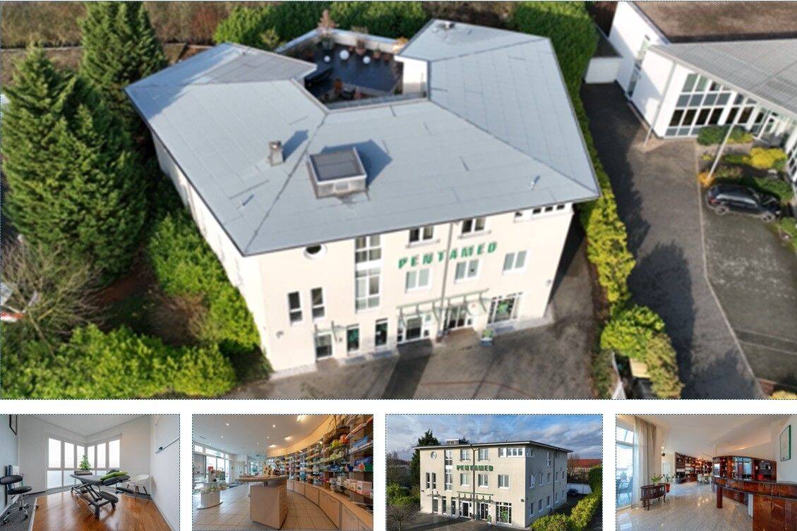 Pentamed: Attraktives Ärztehaus mit Apotheke und luxuriöser Penthouse-Wohnung