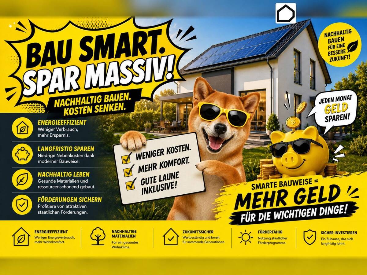 Dein zukunftsstarkes Zuhause in Groß Glienicke: 153 m², 6 Zimmer, DGNB-Gold und 30 Jahre Garantie! – 14476 Potsdam – Bild 1 von 9