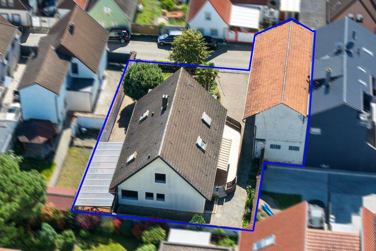 Großzügiges Anwesen mit 3 Garagen, Nebengebäude & Ausbaupotenzial – Mutterstadt – Vorschaubild 5