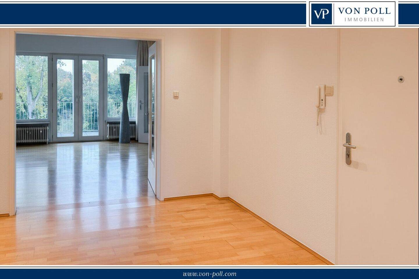 Stilvolle Wohnung mit optimalem Lichteinfall und Blick ins Grüne