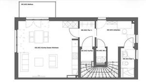 3,5-Zimmer Penthouse-Maisonnette Wohnung in Hamburg-Hummelsbüttel mit 2 PKW-Stellplätzen und Einbauküche – 22339 Hamburg – Vorschaubild 8