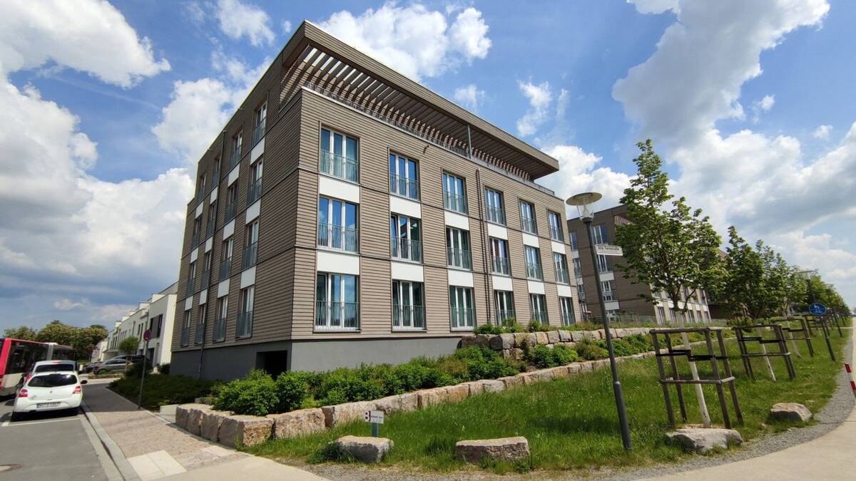 2 Zimmer Wohnung Nr. 122 im Hubland mit EOF Förderung Stufe 2/3 – 97074 Würzburg – Bild 1 von 9