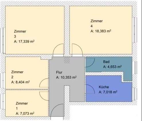Renoviert und bezugsfreie Altbauwohnung -nahe Schloss Charlottenburg - – Berlin – Vorschaubild 2