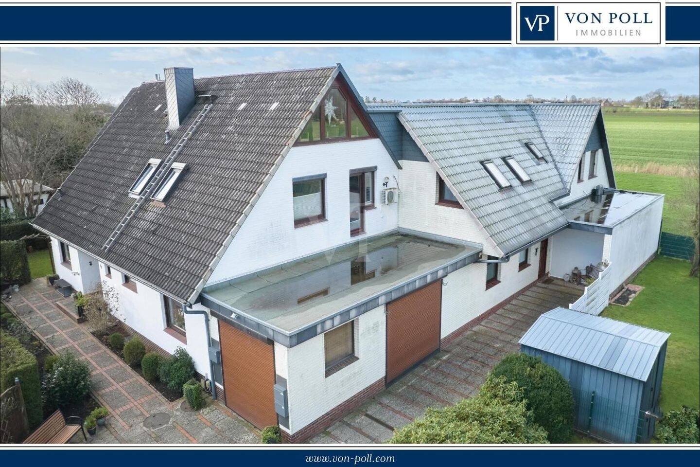 Vielseitiges Wohnensemble in Kollmar - Wohnen, Vermieten, Arbeiten unter einem Dach – Kollmar – Bild 1 von 9