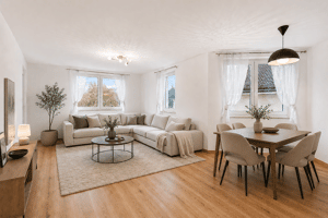 Helle und geräumige 4-Zimmer-Wohnung mit guter Aufteilung - Schwabing-Freimann (U6)