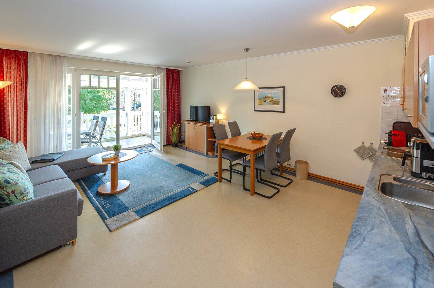 150 m zum Strand - 2-Zimmer-Whg. mit Süd-West-Balkon und TG-Stellplatz – Binz – Vorschaubild 5