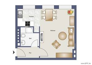 Bezugsfreies, großzügiges Altbau-Apartment im aufstrebenden Afrikanischen Viertel – 13351 Berlin – Vorschaubild 2